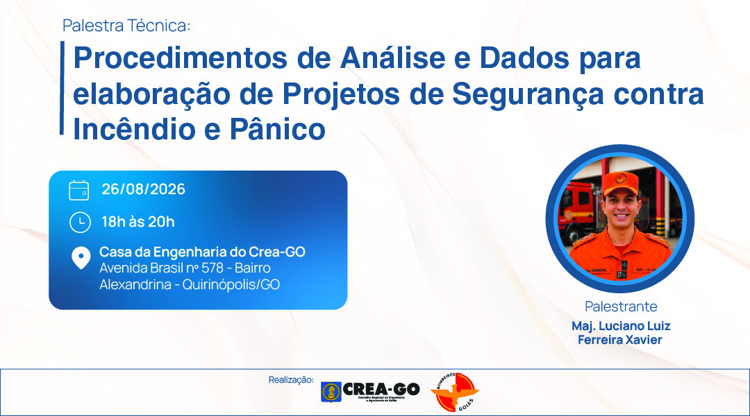 crea-go-promove-capacitacao-sobre-projetos-de-seguranca-contra-incendio-e-panico-em-quirinopolis