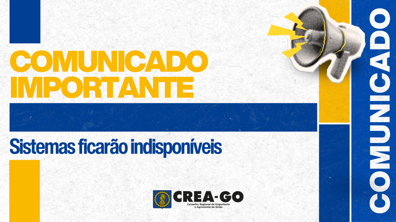 crea-go-realiza-manutencao-preventiva-nos-sistemas-a-partir-desta-sexta-feira-23