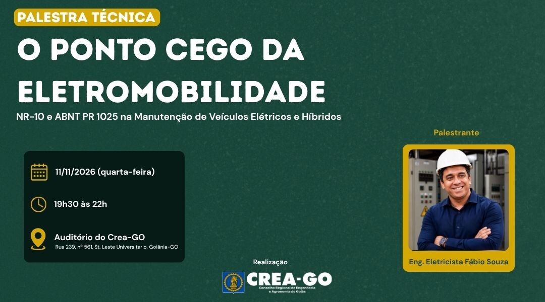 crea-go-promove-palestra-sobre-seguranca-na-manutencao-de-veiculos-eletricos-e-hibridos