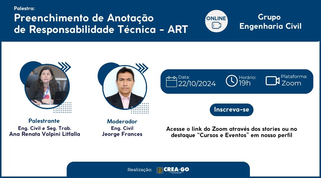 preenchimento-correto-de-art-e-tema-de-palestra-tecnica-para-engenheiros-civis-do-crea-go